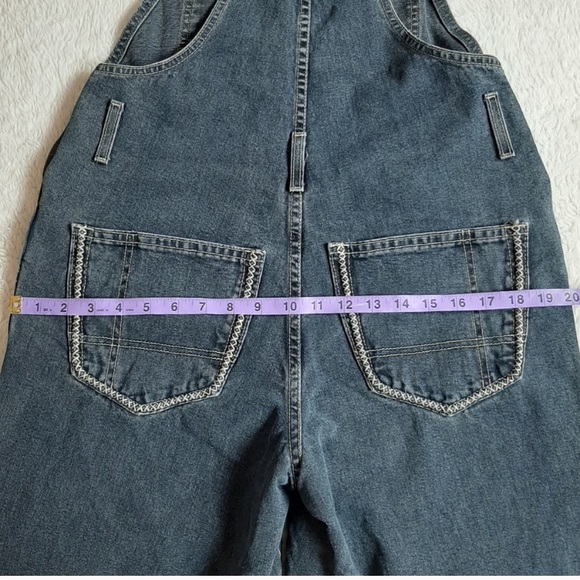 Vintage 90s Manager Denim Jean Overalls Size Small - Picture 11 of 13